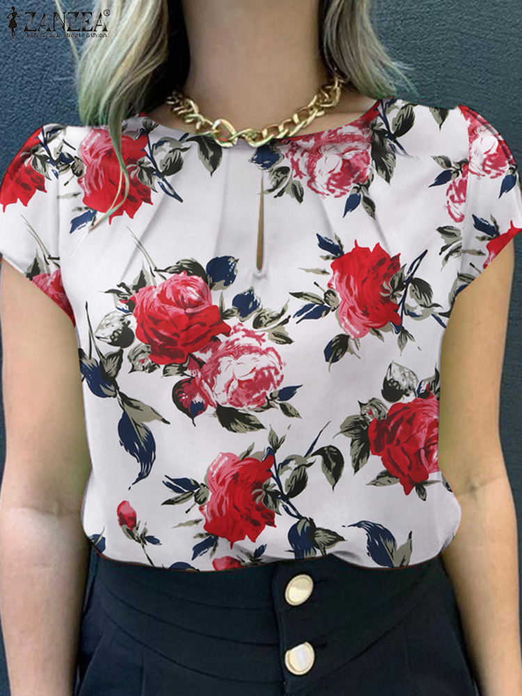ZANZEA Summer Bohemian Short S - Romper Floral Print recension och pris