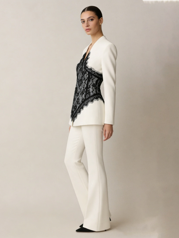 DFDG Women's Spring Summer Lac - Linen Pant Wide recension och pris