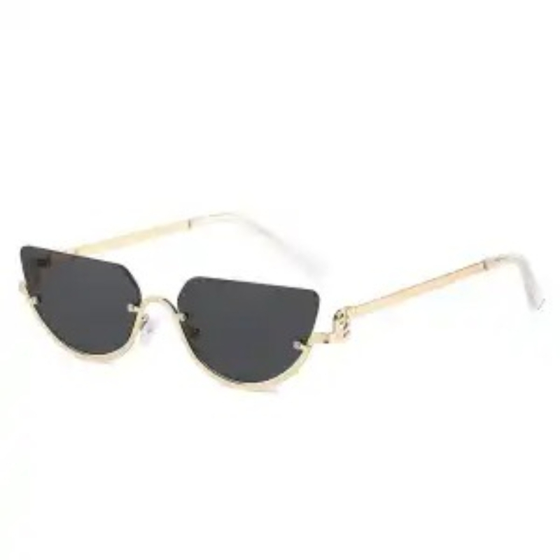 Fashionable Metal Half Frame C - Sunglasses Cat Eye recension och pris