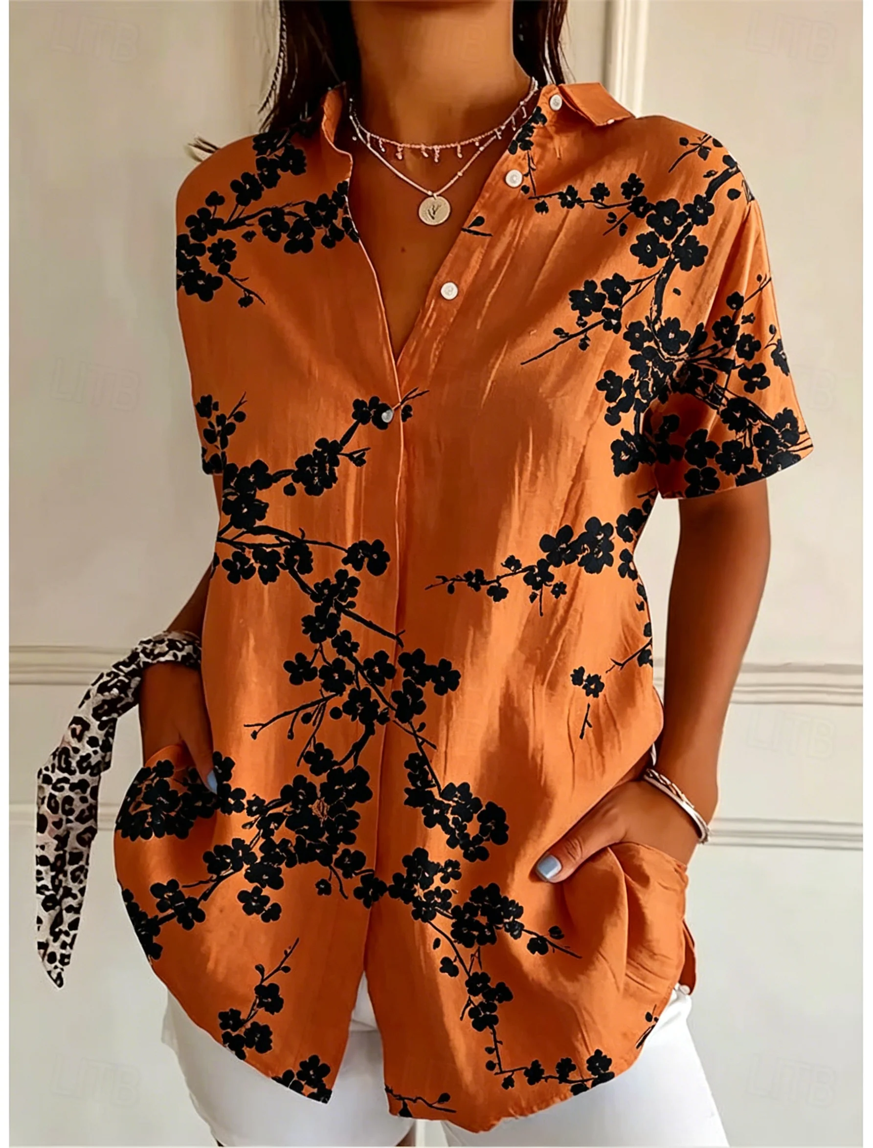 Women's Short Sleeve Floral Pr - Romper Floral Print recension och pris