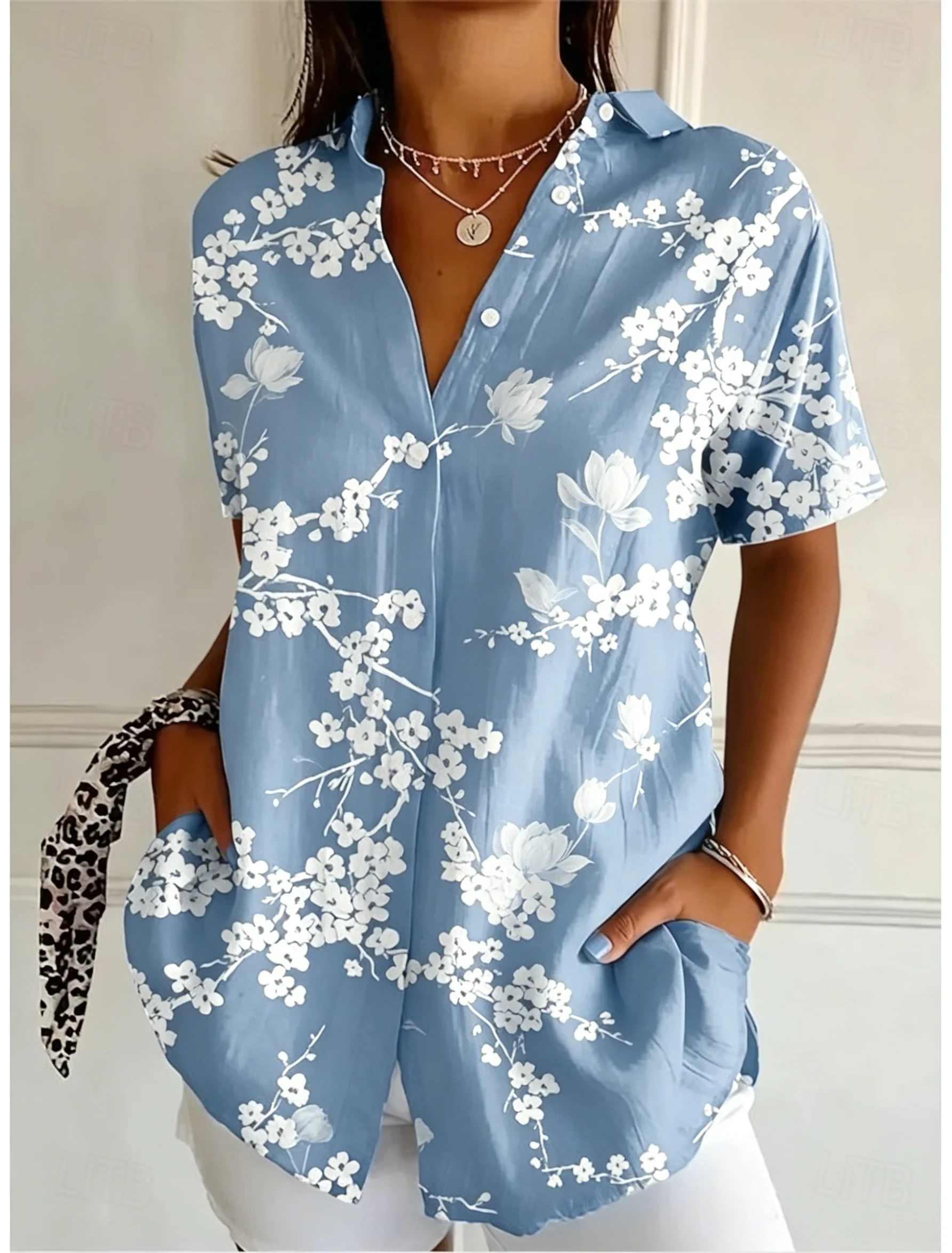 Women's Short Sleeve Floral Pr - Romper Floral Print recension och pris